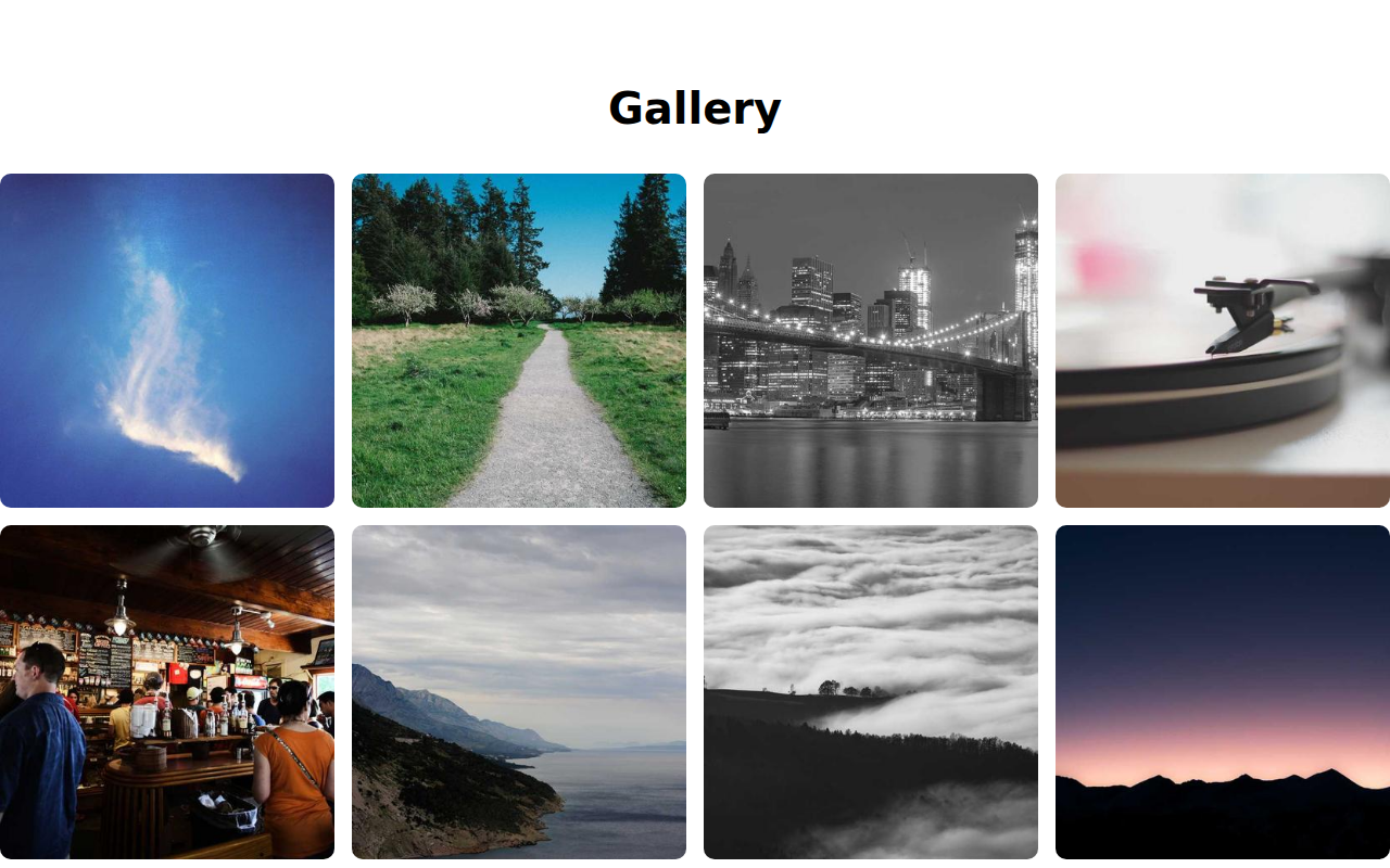 이미지 그리드 블록 렌더링